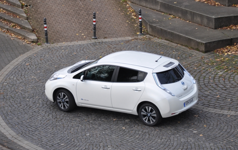 Nissan Leaf im City-Test