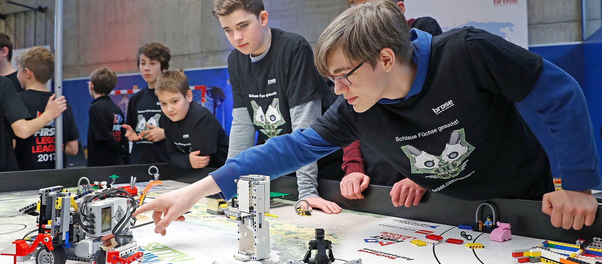 "First Lego League": Brose unterstützt junge Roboter-Entwickler