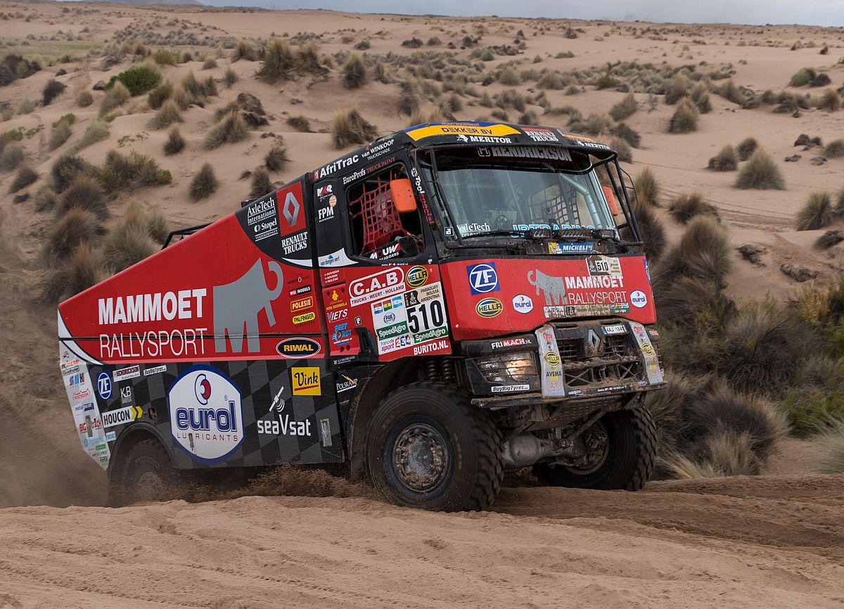 Dakar-Sieg 2017 mit 16-Gang-Schaltgetriebe von ZF. Bild: Richard Kienberger