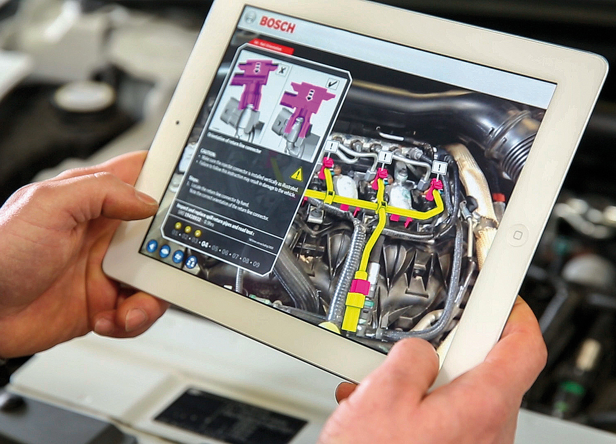 Augmented Reality-Anwendungen eröffnen neue Arbeitsmethoden für die moderne und vernetzte Werkstatt 2